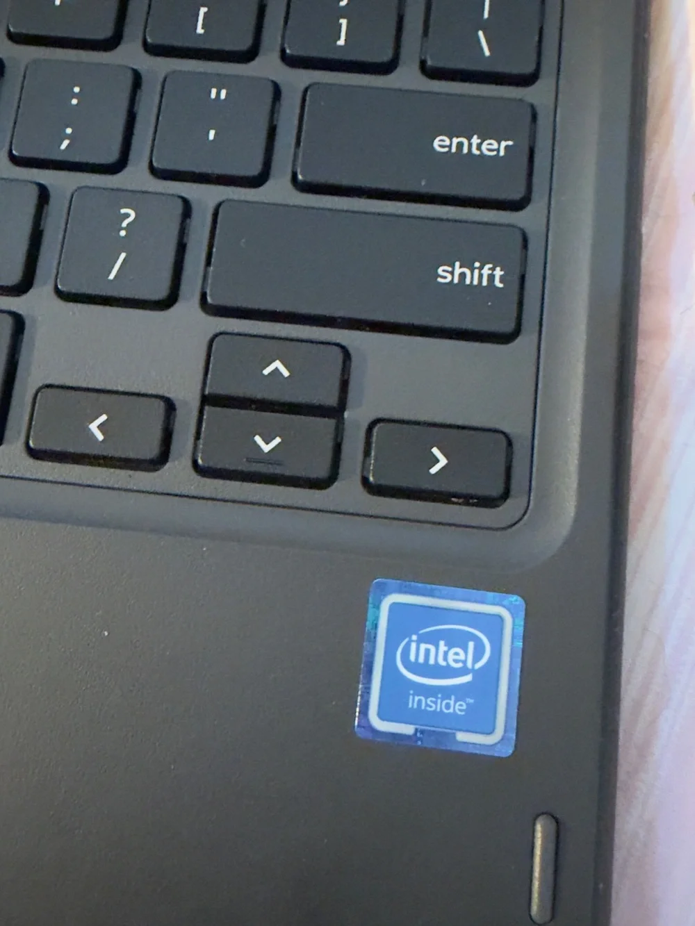 Intel-powered Dell Chromebook - Black